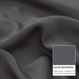 BGment Rod Pocket and Back Tab Grey Blackout Curtains for Bedroom