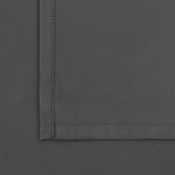 BGment Rod Pocket and Back Tab Grey Blackout Curtains for Bedroom