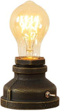 INJUICY Vintage Table Lamps, Steampunk Desk Lamp Base