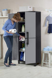 Keter Space Winner Grey, Garage Storage Cabinet with Doors and Shelves