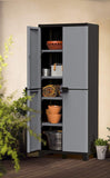 Keter Space Winner Grey, Garage Storage Cabinet with Doors and Shelves