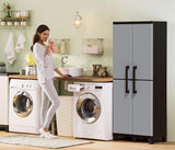 Keter Space Winner Grey, Garage Storage Cabinet with Doors and Shelves