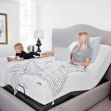 LUCID L300 Adjustable Bed Base - 5 Minute Assembly - Dual USB Charging Stations-4