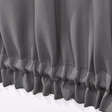 NICETOWN Grey Blackout French Door Curtains 2 Pieces