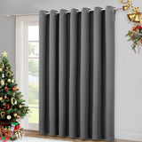 NICETOWN Patio Sliding Door Curtain - Wide Blackout Curtains