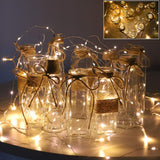 Nilos Glass Vases Set of 10, Clear Glass Flower Vase