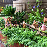 PRETMANNS Fairy Garden Fairy Accessories – Miniature Fairy Figurine & Furniture