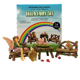 PRETMANNS Fairy Garden Fairy Accessories – Miniature Fairy Figurine & Furniture