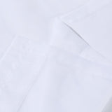 RHF Voile French Door Curtains-Set of 2 Panels, 40W by 72L Inches, Sheer White