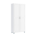 SystemBuild Kendall 36" Utility Storage Cabinet, White