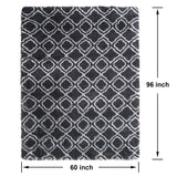 YJ.GWL Soft Indoor Large Modern Area Rugs Shaggy Patterned Fluffy Carpets Suitable for Living Room and Bedroom