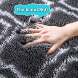 YJ.GWL Soft Indoor Large Modern Area Rugs Shaggy Patterned Fluffy Carpets Suitable for Living Room and Bedroom