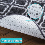 YJ.GWL Soft Indoor Large Modern Area Rugs Shaggy Patterned Fluffy Carpets Suitable for Living Room and Bedroom