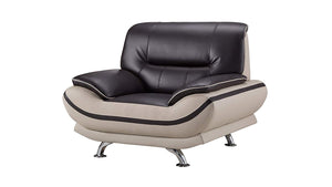 American Eagle Furniture Mason Upholstered Bonded Leather Armchair