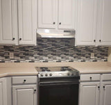 Art3d Peel and Stick Wall Tile for Kitchen Backsplash, 12"x12", (10 Tiles)