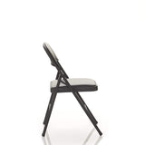 Cosco Vinyl Folding Chair Black (4-pack)