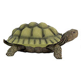 Design Toscano QM1887611 Gilbert The Box Turtle Garden Decor Animal Statue, 9 Inch, Full Color