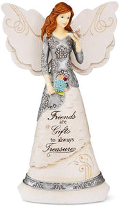 Elements Friend Angel Figurine by Pavilion, 8-Inch, Holding Butterfly