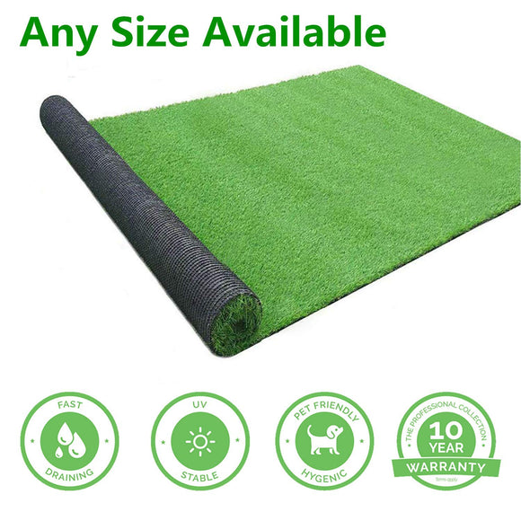 GL Artificial Turf Grass Lawn 5 FT x8 FT, Realistic Synthetic Grass Mat