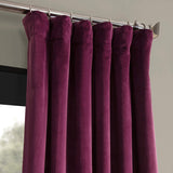 HPD Half Price Drapes VPCH-180104-108 Signature Blackout Velvet Curtain, 50 X 108, Cabernet