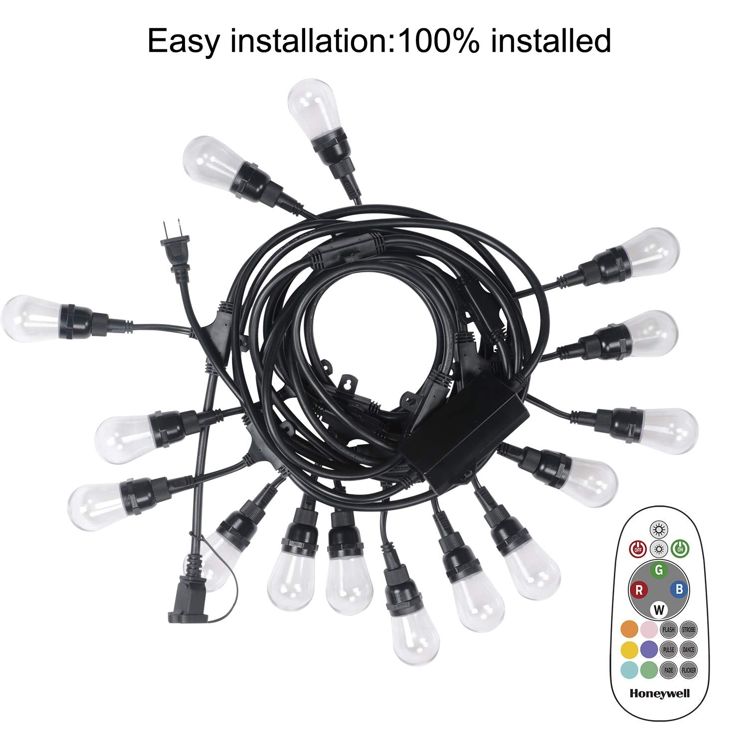Honeywell Linkable Waterproof LED Indoor Outdoor Color Changing String –  Pete's Home Decor & Furnishings