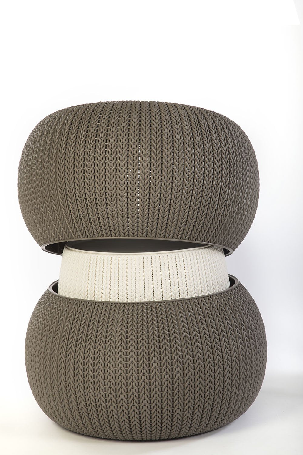 Keter urban knit pouf ottoman outlet