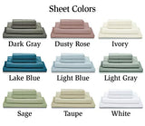 MyPillow Bed Sheet Set 100% Certified Giza Egyptian Long Staple Cotton