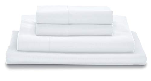 MyPillow Bed Sheet Set 100% Certified Giza Egyptian Long Staple Cotton - White