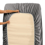 Nestl Bedding Soft Sheets Set – 4 Piece Bed Sheet Set, 3