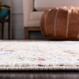 Safavieh Madison Collection MAD611B Cream and Multicolored Bohemian Chic Distressed Runner
