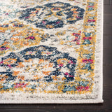 Safavieh Madison Collection MAD611B Cream and Multicolored Bohemian Chic Distressed Runner