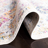 Safavieh Madison Collection MAD611B Cream and Multicolored Bohemian Chic Distressed Runner
