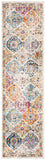 Safavieh Madison Collection MAD611B Cream and Multicolored Bohemian Chic Distressed Runner