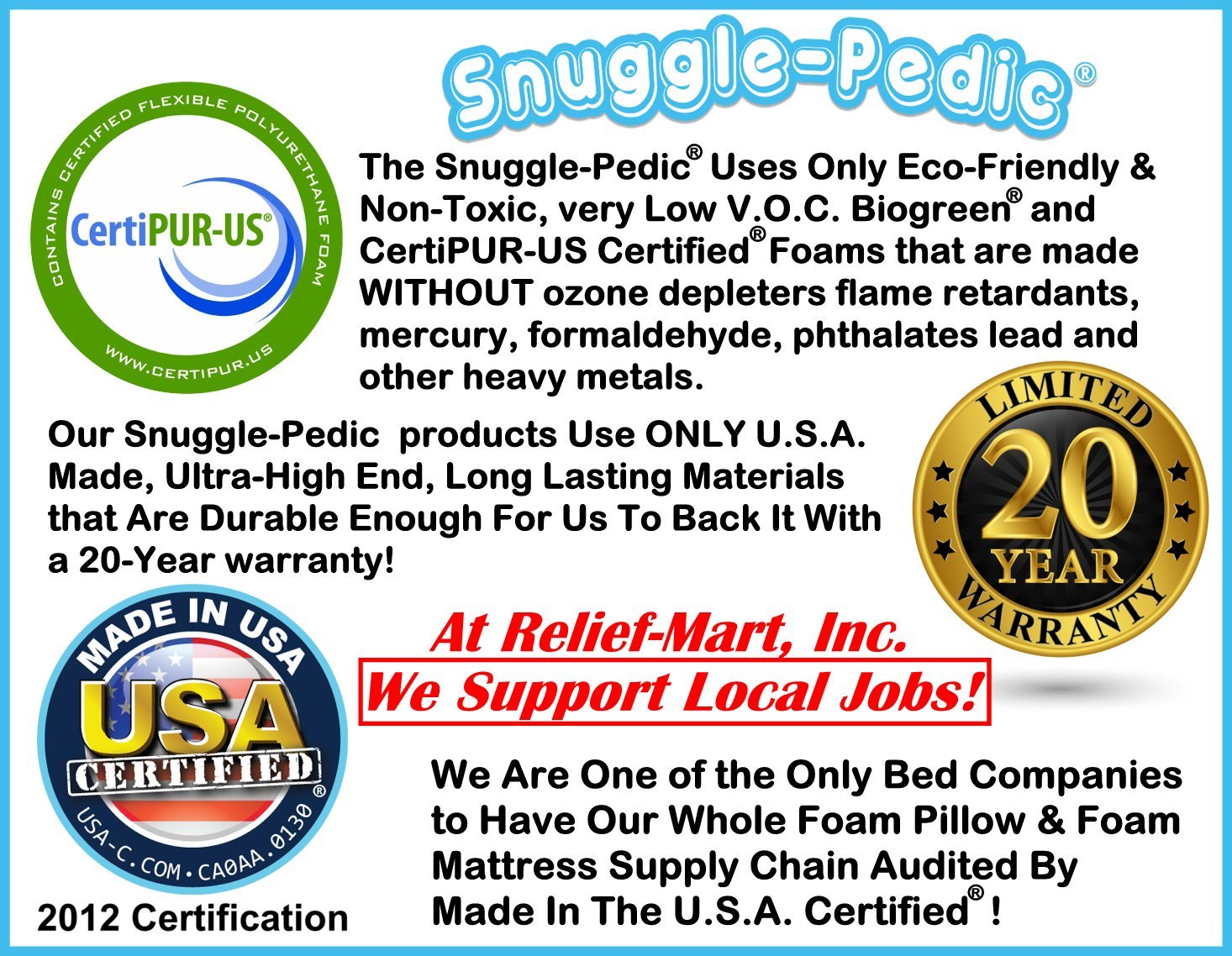 Snuggle pedic ultra luxury pillow cheap