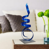 Statements2000 Modern Metal Centerpiece, Abstract Garden Decor,