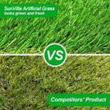 SunVilla Realistic Indoor/Outdoor Artificial Grass/Turf 6 FT x 12 FT (72 Square FT)