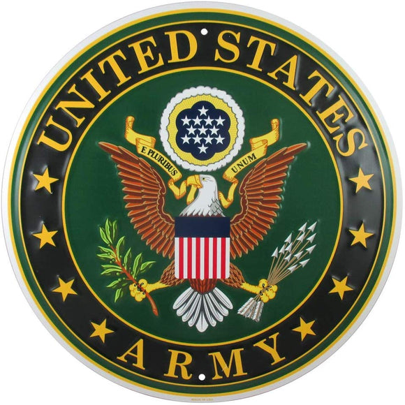 Tags America United States Army Logo Metal Sign