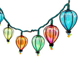 YIGUO 11FT String Lights with 10 Color Bulbs UL Listed Backyard Patio Lights Hanging Indoor-Outdoor